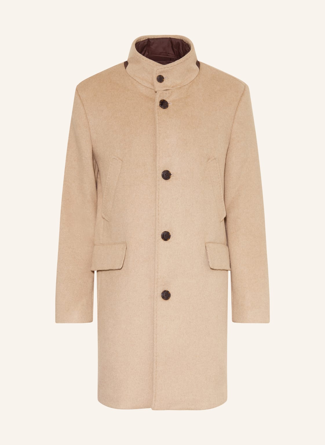 Pierre Cardin Płaszcz Z Wyjmowaną Osłoną beige