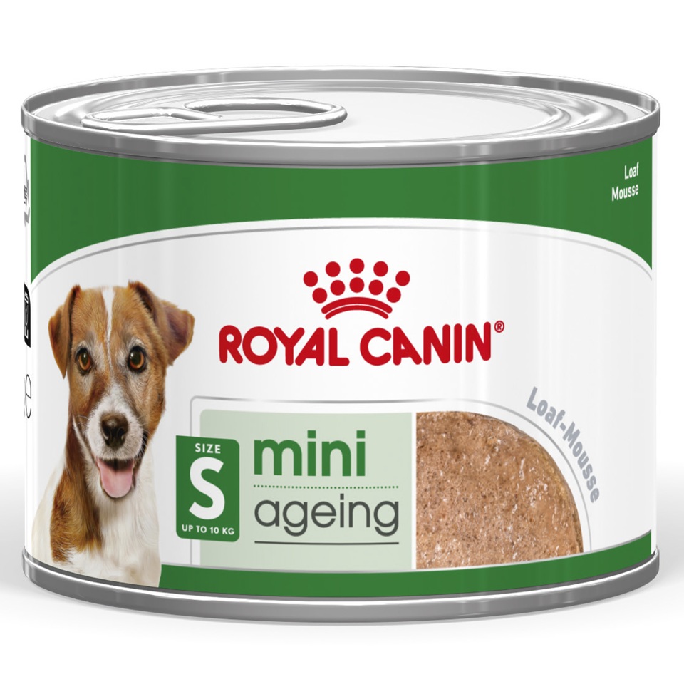 ROYAL CANIN Mini Age 8+ 195 g pasztet dla psów dojrzałych po 8 roku życia ras małych