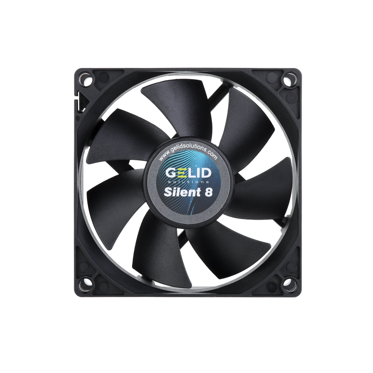 Gelid Solutions FN-PX08-16 system chłodzenia komputerów Obudowa komputera Chłodnica powietrza 8 cm Czarny 1 szt.