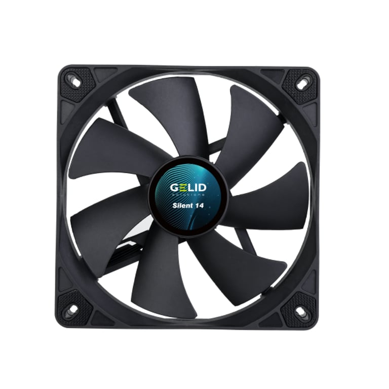 Gelid Solutions FN-PX14-11 system chłodzenia komputerów Obudowa komputera Wentylator 14 cm Czarny 1 szt.