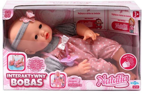 Bobas ze smoczkiem 41cm