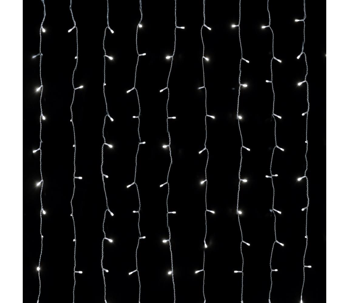 Aigostar - LED zewnętrzny łańcuch świąteczny 234xLED/3,6W/230V 1,2x1,8m IP44 zimna biel
