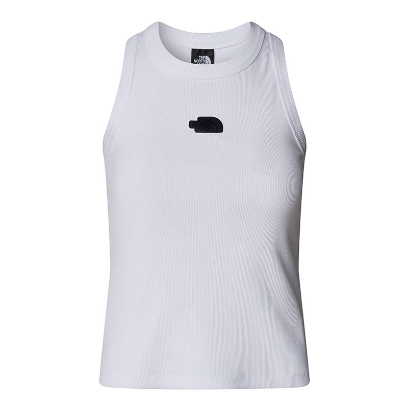 Koszulka damska The North Face Slim Rib Tank 0A8BVTFN41 - biała