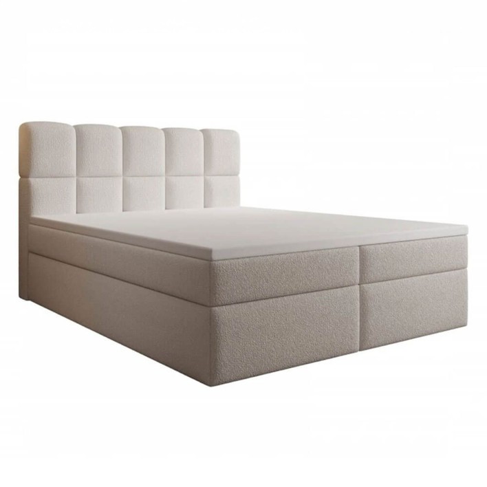 Łóżko kontynentalne z pojemnikiem MASSIMO 120x200 Kolor do wyboru