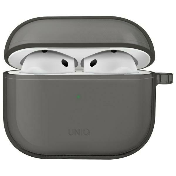 UNIQ Glase AirPods 4 dymny/glossy smoke