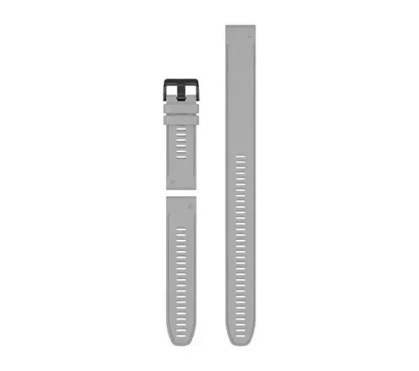 Garmin Silikonowy pasek Quick Fit 26 mm - Fenix 5X/5X+/6X - szary [010-12904-00] 010-12904-00
