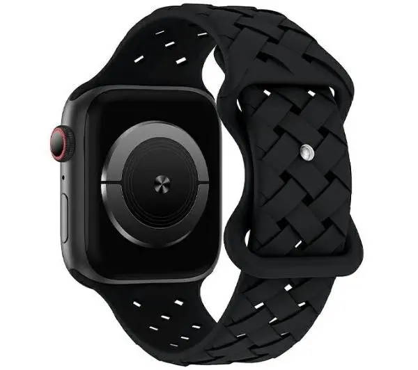 Beline do Watch Silicone Woven 38/40/41mm Czarny
