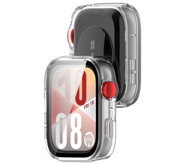 Bizon ze szkłem do Huawei Watch Fit 4 przezroczysty