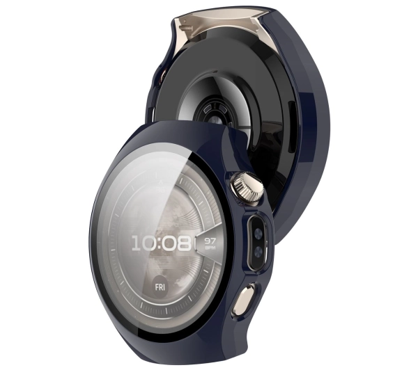 Bizon ze szkłem do Huawei Watch 5 46 mm niebieski