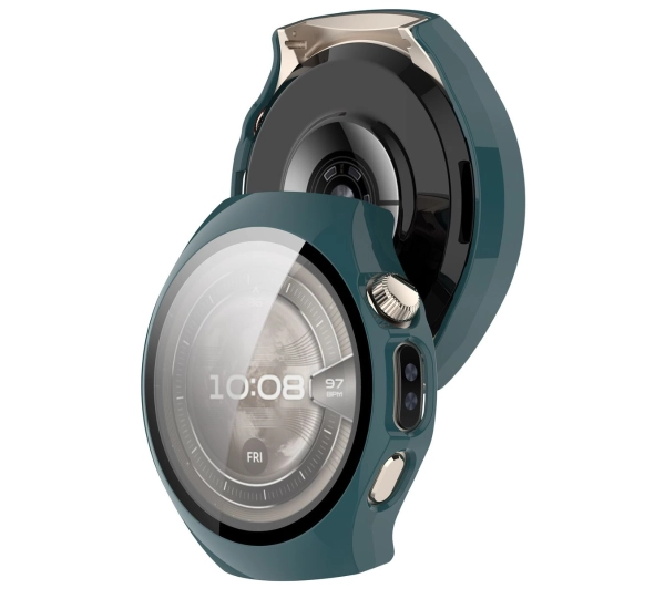 Bizon ze szkłem do Huawei Watch 5 42 mm zielony