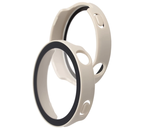Bizon ze szkłem do Huawei Watch GT6 41 mm beżowy