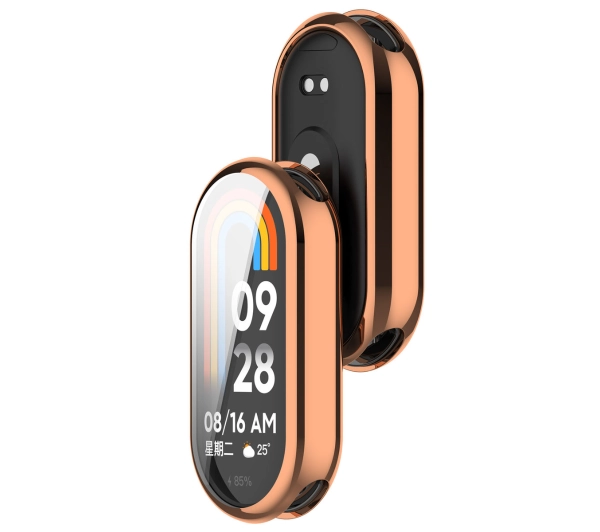 Bizon Felipe do Xiaomi Smart Band 10 różowo-złoty