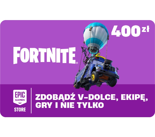 Epic Gift Card Fortnite 400 PLN