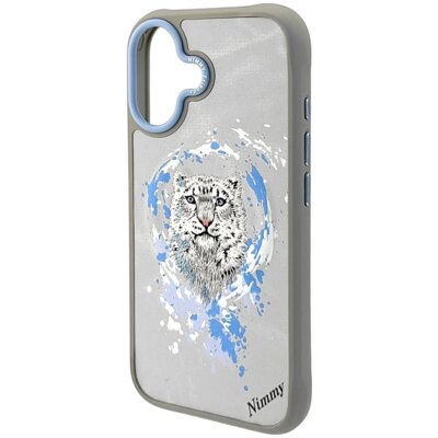 Etui Nimmy Pantera MagSafe do iPhone 17 jasnoszary