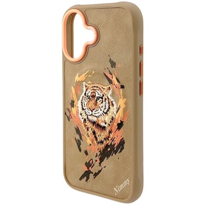 Etui Nimmy Tygrys MagSafe do iPhone 17 jasnobrązowy