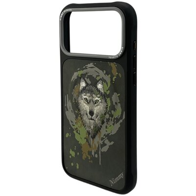 Etui Nimmy Wilk MagSafe do iPhone 17 Pro ciemnoszary