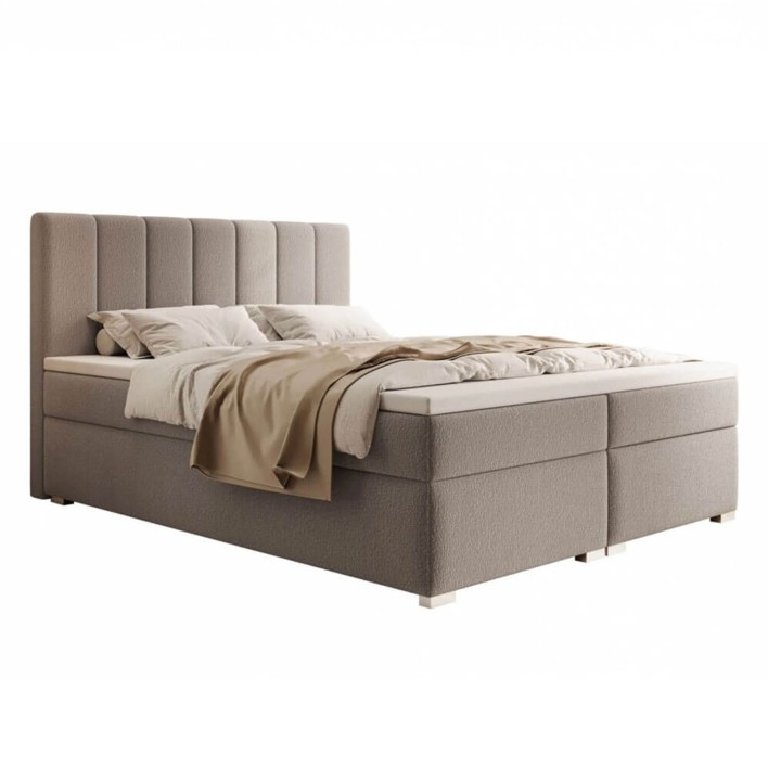 Łóżko kontynentalne z pojemnikiem CARINA 140x200 Kolor do wyboru