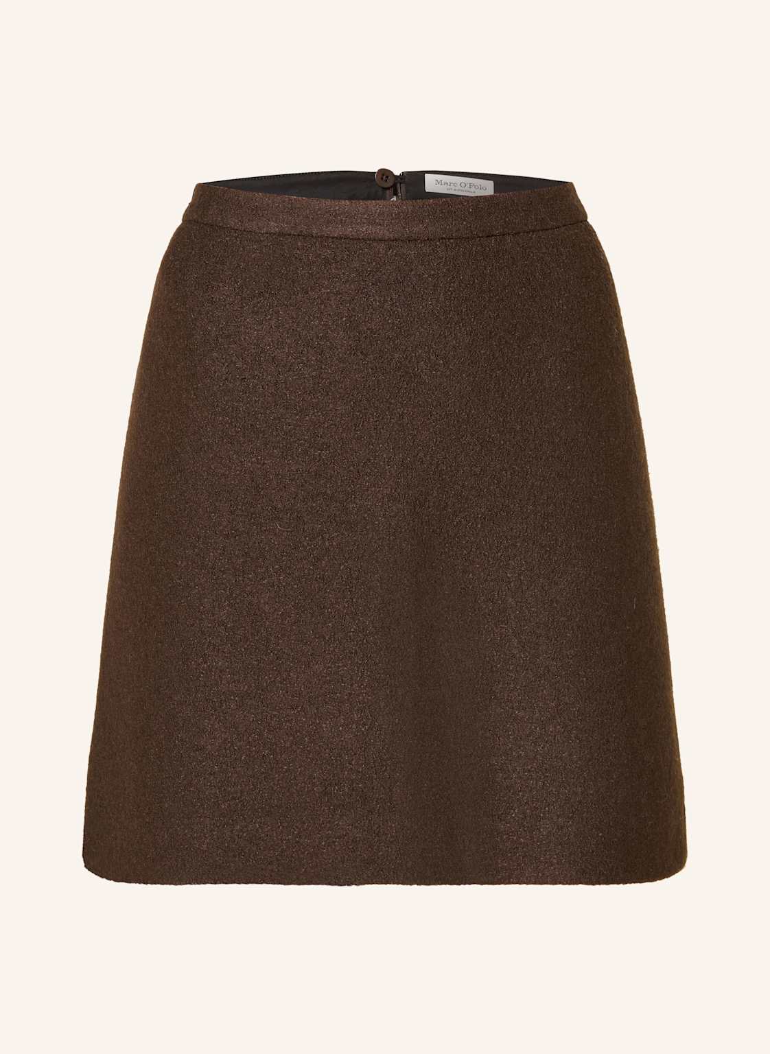 Marc O'polo Spódnica Bouclé braun