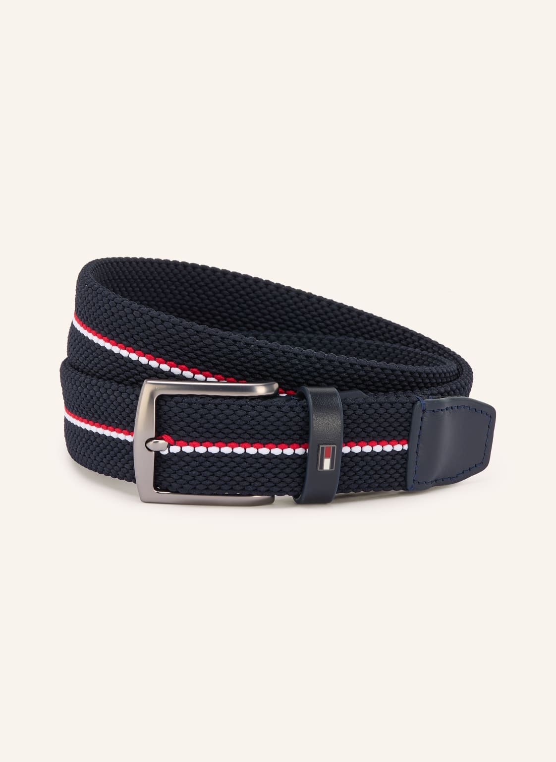 Tommy Hilfiger Pleciony Pasek Denton blau