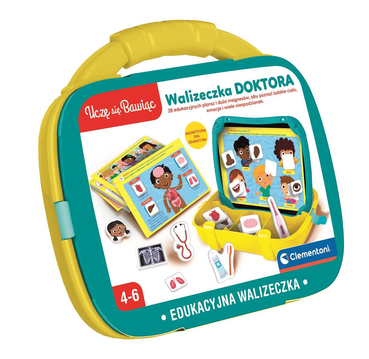 Zabawka edukacyjna Clementoni Edukacyjna walizeczka Doktor (50393)