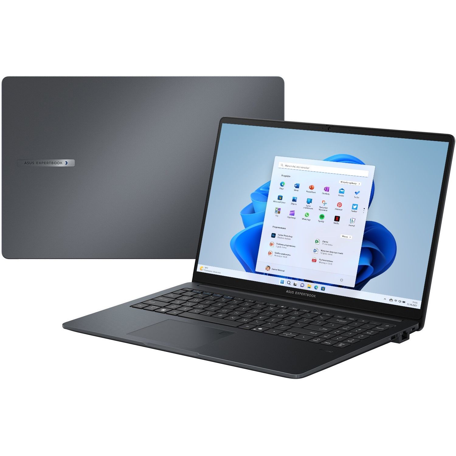 ASUS ExpertBook BM1503CDA-S70416W - R5-7535U 15,6'' 16GB 512GB W11H 90NX0821-M00EJ0