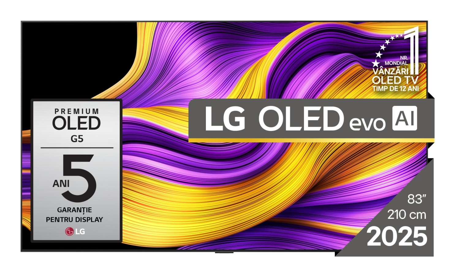 LG OLED83G51LW OLED EVO 83'' 4K Ultra HD 165Hz