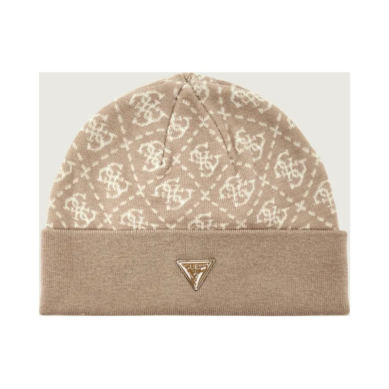 GUESS Czapka 4G | z dodatkiem wełny