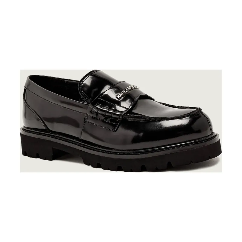 Karl Lagerfeld Skórzane loafersy LOWELL
