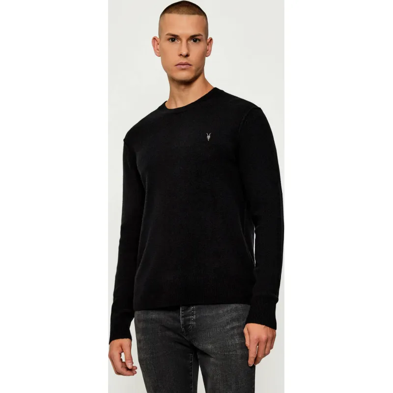 AllSaints Sweter STATTEN | Regular Fit | z dodatkiem wełny
