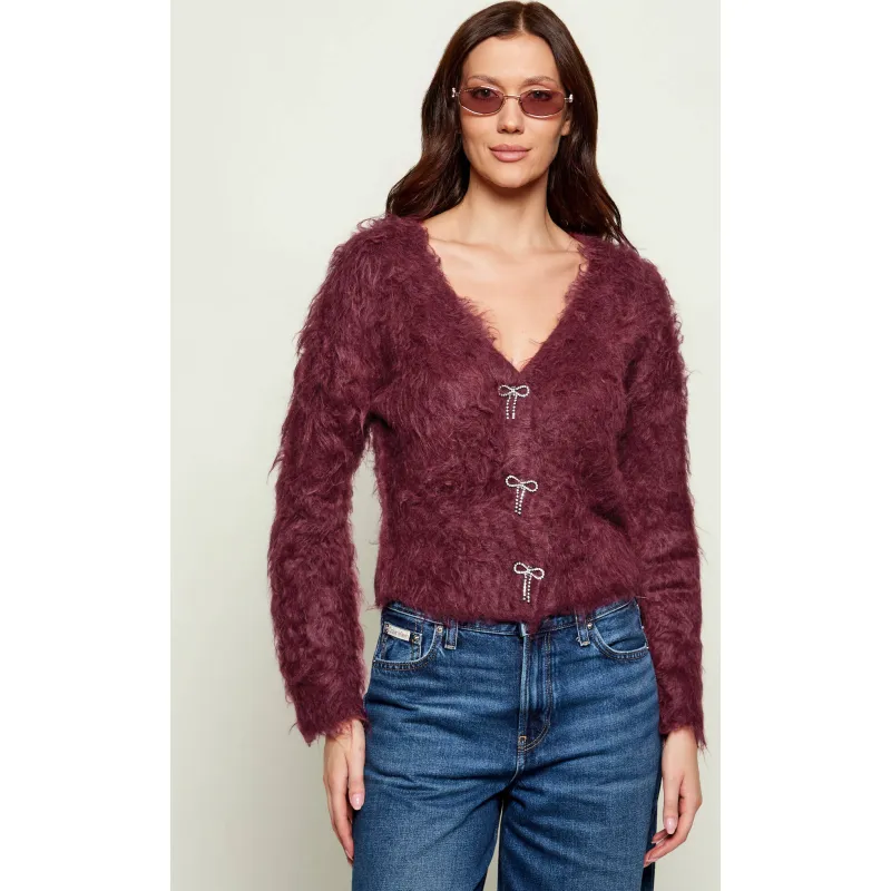 GUESS Kardigan TOMIKO | z dodatkiem wełny