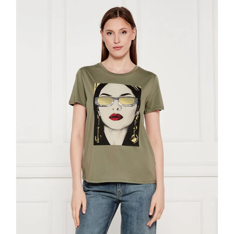 GUESS T-shirt SUNGLASSES MODEL EASY | Regular Fit