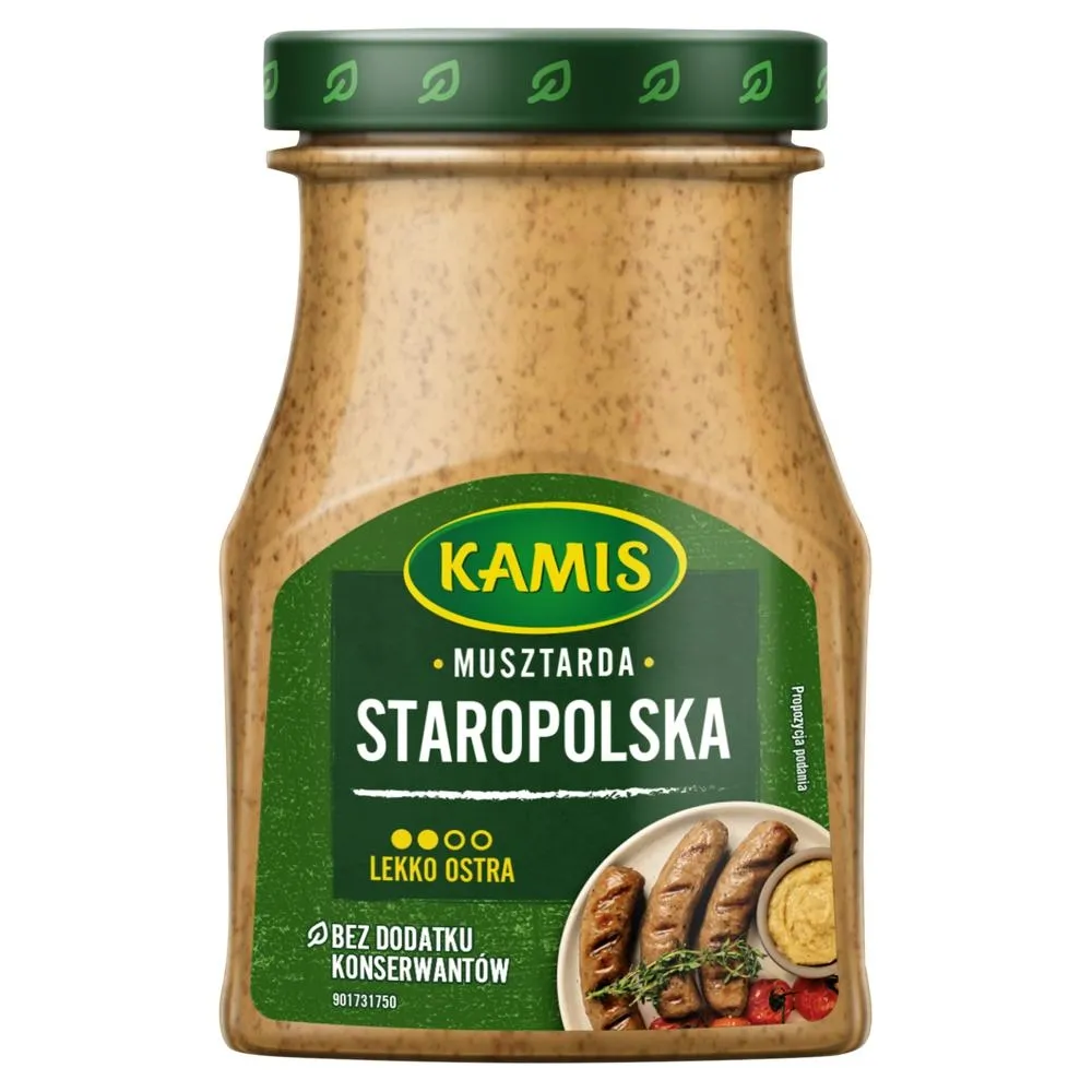 Kamis Musztarda staropolska 185 g