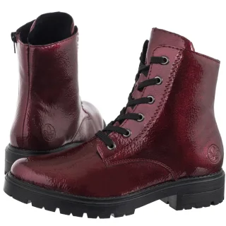 Botki Bordowe Z2841-33 Red (RI336-a) Rieker