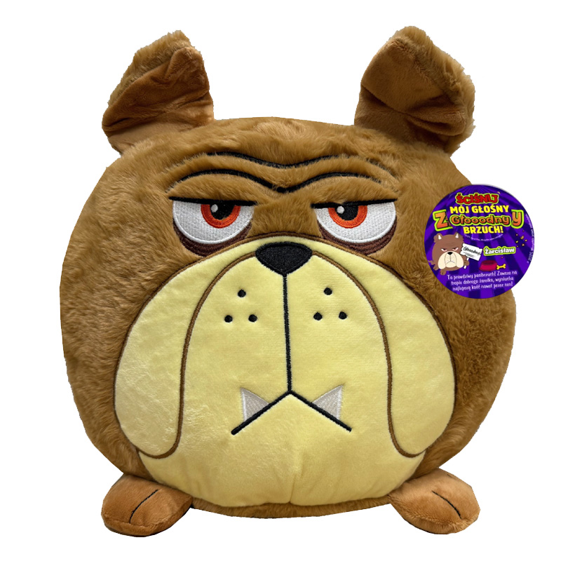 Epee Złodomory Plusz z dźwiękiem 31 cm. Buldog Żarcisław 60463