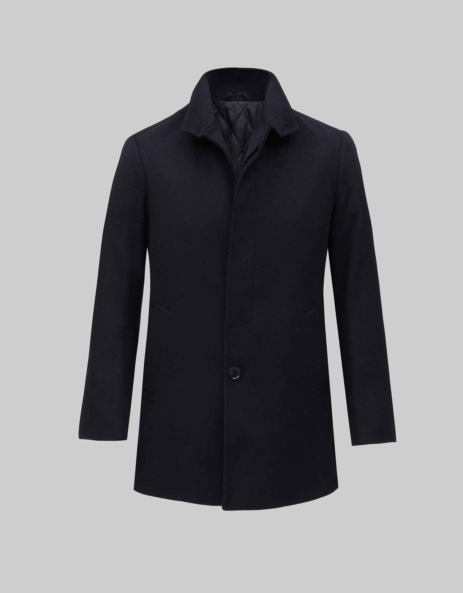 płaszcz rivara granatowy