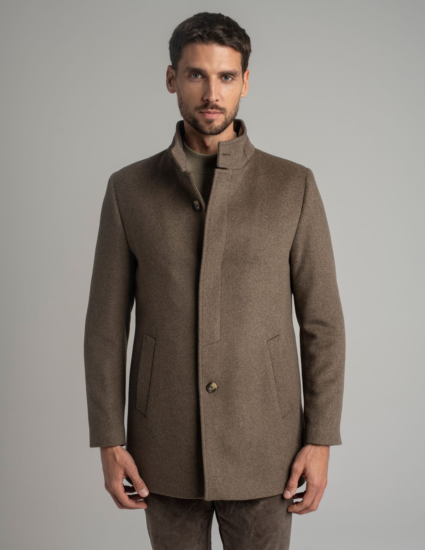 płaszcz rivara beżowy