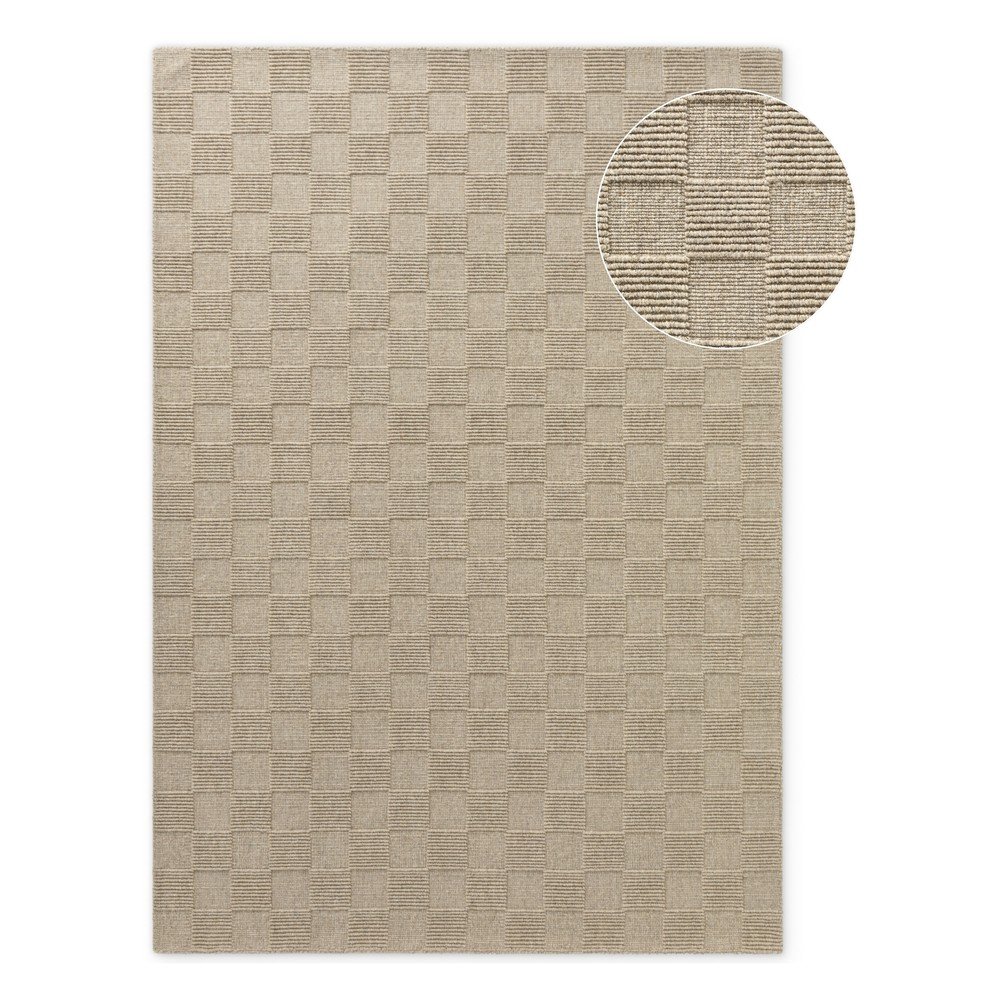 Beżowy wełniany dywan tkany ręcznie 200x300 cm Scala – Villeroy&Boch