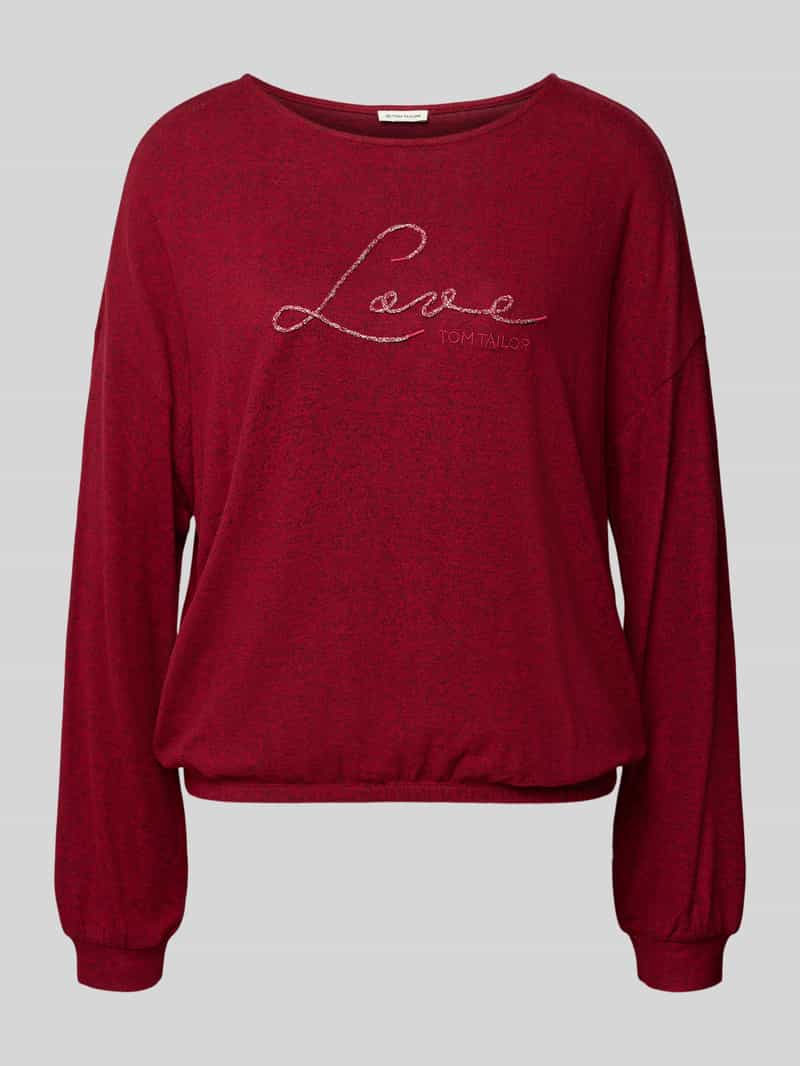 Bluza o kroju regular fit z mieszanki wiskozy