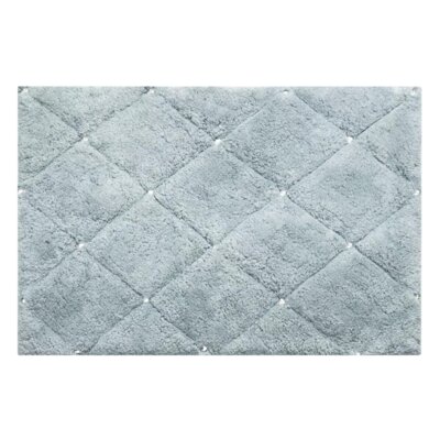 Dywanik łazienkowy Chic 387454 Prostokątny Srebrny