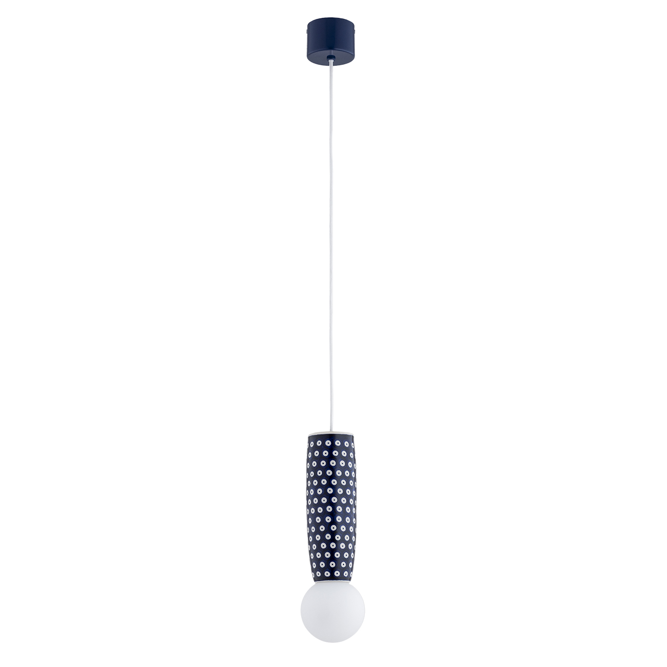 Lampa wisząca BOLL 1xG9 IP44 - granatowy