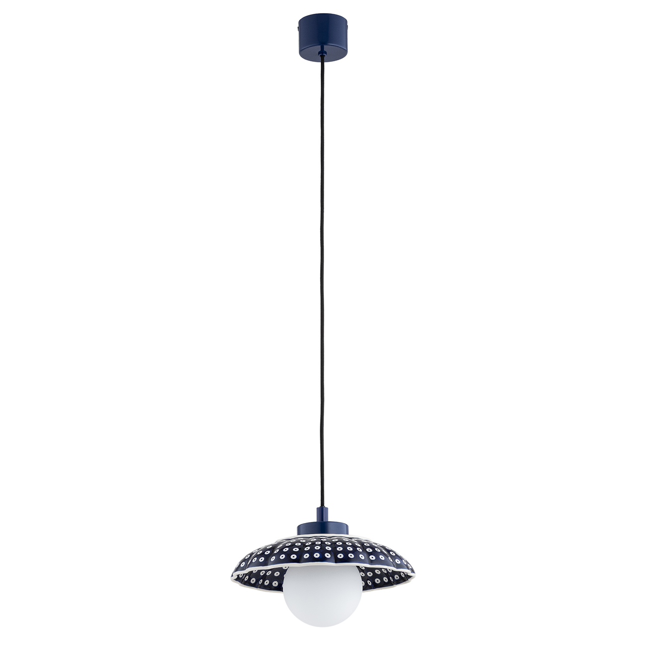 Lampa wisząca BOLL G9 IP44 - granatowy