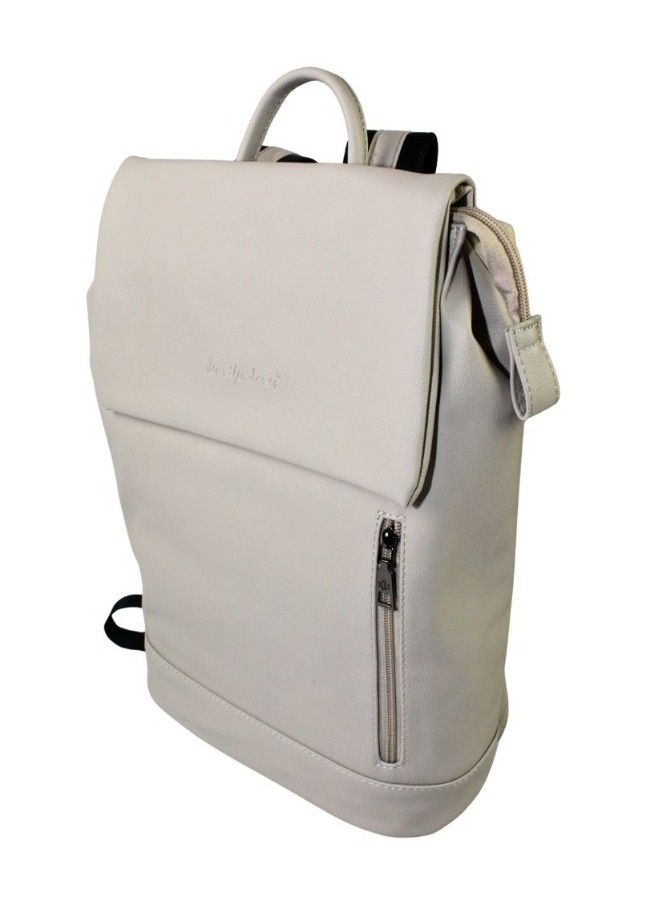 Stylowy i Elegancki Plecak Jennifer Jones 3155 BEŻOWY 40 x 28 x 14 [cm]