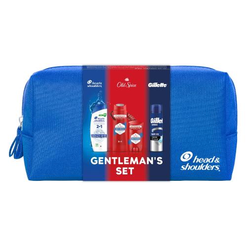 Zestaw Head&Shoulders Classic Clean 2w1 Szampon przeciwłupieżowy z odżywką, 330 ml + Old Spice Whitewater Dezodorant w sztyfcie, 50 ml + Old Spice Whitewater Żel 3w1, 250 ml + Gillette Żel do golenia, 200 ml
