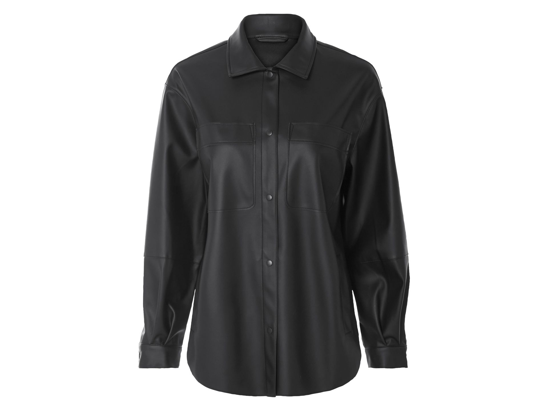 esmara® Koszula oversize damska (Czarny, S(36/38))