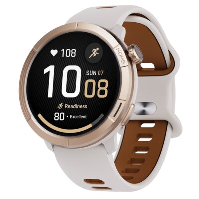 STELIO Activ AI GPS 46mm Tytan Złoty