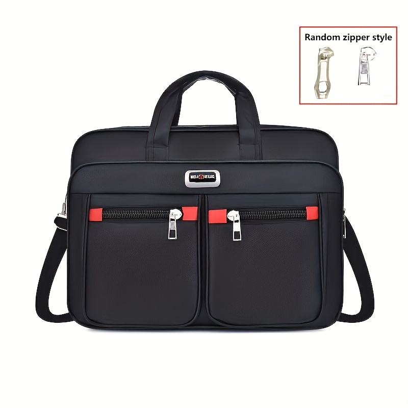 TEMU Torba podręczna o dużej pojemności, trwała, wielowarstwowa, idealna do codziennych dojazdów do pracy i podróży służbowych