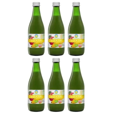 Bio Food Sok jabłkowo-bananowy nfc bezglutenowy zestaw 6 x 300 ml Bio