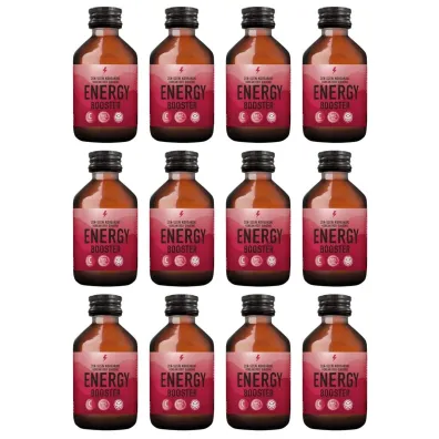 Premium Rosa Shot Energy booster zestaw 12 x 100 ml