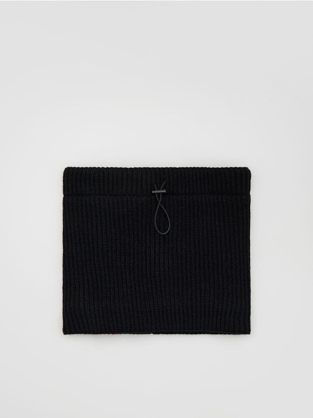 Reserved - Komin ze ściągaczem - czarny