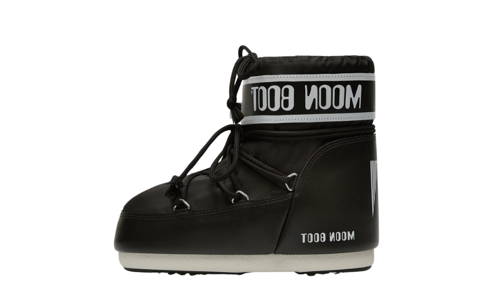 MOON BOOT ICON LOW NYLON BLACK